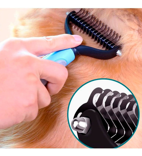 Cepillo saca pelos para mascotas Qtp5 - Image 6