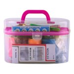 Set De Costura Costurero En Estuche Aguja Hilos Botones - Image 2