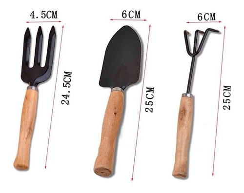 Set jardinería pala rastrillo y removedor - Image 3