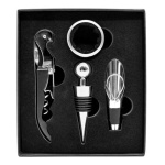 Set De Vino 4 Piezas Destapador En Caja De Carton Rigido - Imagen 2