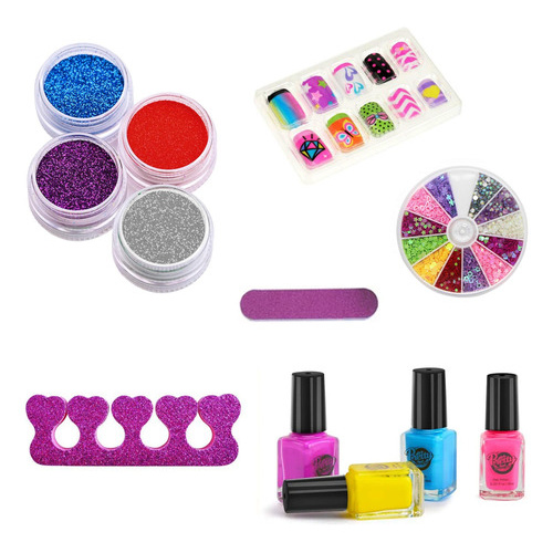 Set uñas juego de belleza manicura