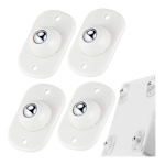 Set X4 Rueditas Adhesivas Giratorias Transportadoras Hogar - Image 2