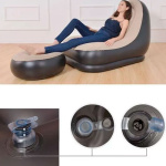 Sillón inflable con reposapiés - Imagen 2