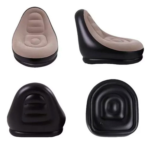 Sillón inflable con reposapiés - Imagen 4