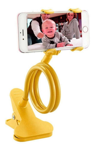 Soporte Con Brazo Flexible Para Celular 360 Y Pinza Broche - Imagen 23