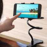 Soporte Con Brazo Flexible Para Celular 360 Y Pinza Broche - Imagen 9