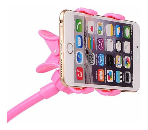 Soporte Con Brazo Flexible Para Celular 360 Y Pinza Broche - Imagen 6