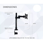 Soporte de mesa para tv o monitor Hw-701 - Image 3