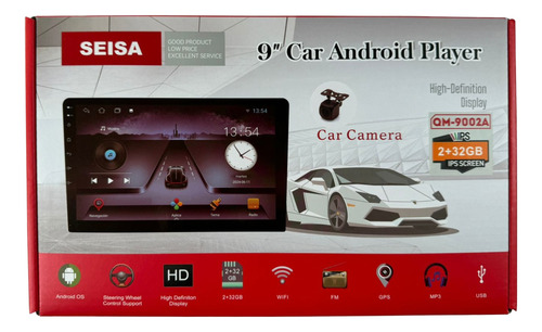 Stereo pantalla 10'' con cámara Qm-9002a - Image 3