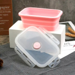 Taper Lunchera Plegable Portatil Vianda Comida Escuela S1809 - Imagen 8
