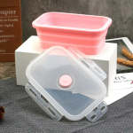 Taper Lunchera Plegable Portatil Vianda Comida Escuela S1809 - Imagen 15