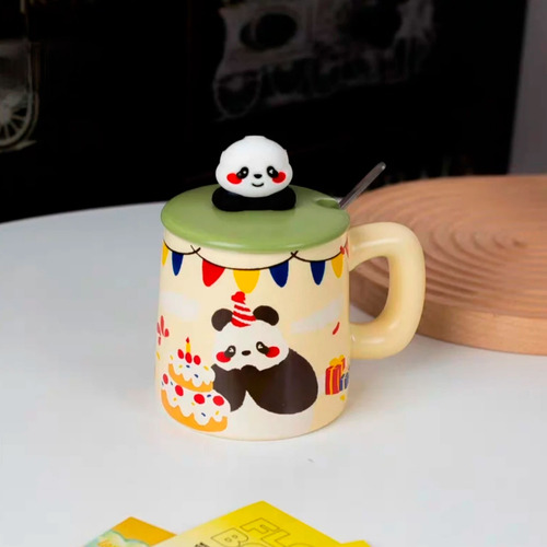 Taza cerámica diseño oso panda Mt09483 - Image 24
