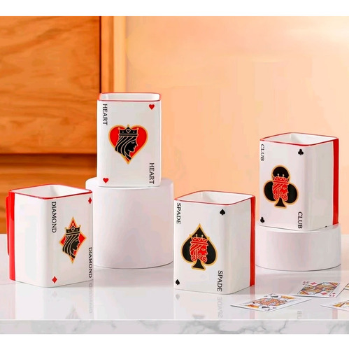 Taza de cerámica diseño póker Mt09355 - Image 7
