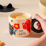 Taza cerámica dibujo gato Mt09392 - Image 16