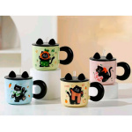 Taza de cerámica con orejas diseño de gato Mt09322 - Image 14