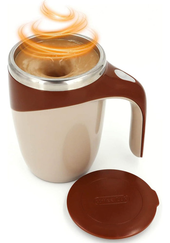 Taza Térmica Batidora Automática Magnetica Café Té Dtm-630 - Image 2