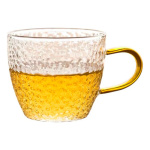 Tazas de vidrio X 6 mango dorado Mt09024 - Imagen 9