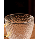 Tazas de vidrio X 6 mango dorado Mt09024 - Imagen 8