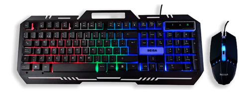 Teclado y mouse gamer LED Dn-k77 - Imagen 5