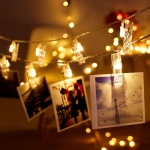 Guirnalda LED de 20 broches cálida 220v