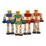 Transformer Robot De Madera Articulado Motricidad Con Ruedas - Image 14