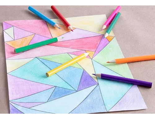 Valija escolar 68 piezas lápices acuarelas y crayones - Image 22