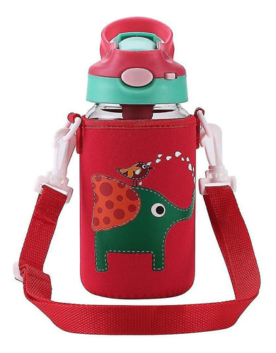 Vaso Botella Infantil Con Funda 480 Ml + Correa Mt09008 - Image 5