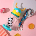 Botella infantil con cuernos de reno 600 Ml con correa Mt09017 - Image 7