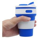 Vaso Termico Plegable Agarre De Silicona 350 Ml Taza Cafe - Image 4