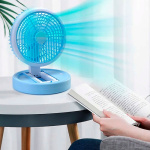 Ventilador recargable USB multifunción con luz LED Jk-f665 – imagen 11