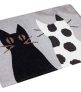 Alfombra diseño gatos Mt09446