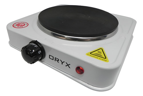 Anafe De 1 Hornalla Electrico Oryx Bajo Consumo Cocina - Imagen 1