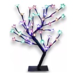 Arbol Navidad Luminoso Bonsai Flores Led Rgb Multicolor - Image 2