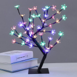 Arbol Navidad Luminoso Bonsai Flores Led Rgb Multicolor - Image 4