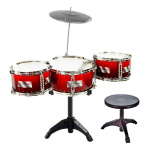 Bateria musical infantil 3 piezas + platillo - Image 8