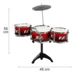 Bateria musical infantil 3 piezas + platillo - Image 6