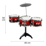 Bateria musical infantil 3 piezas + platillo - Image 6