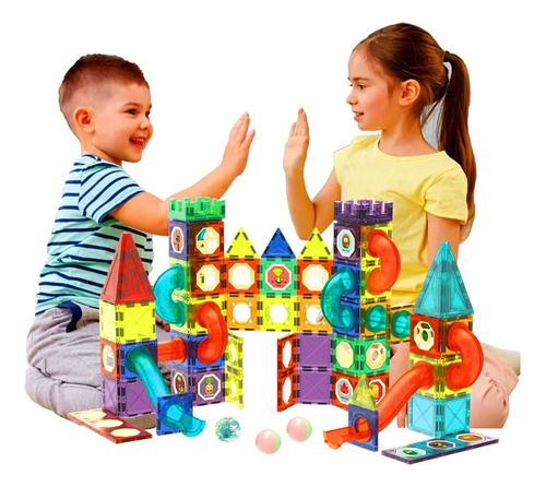 Bloques magnéticos de 40 piezas con luz 2140 - Image 3