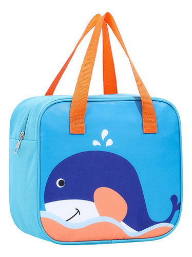 Bolso Lunchera Térmica Calor/frio Impermeable Ballena Niños - Image 1