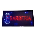 Cartel barbería con luz LED Lb112 - Image 2