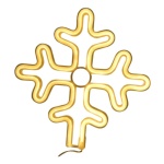 Cartel copo de nieve neon a USB y a pilas A26