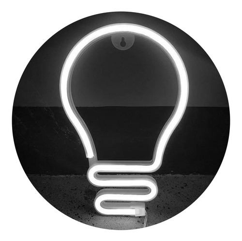 Cartel neón LED forma de foco - Image 1