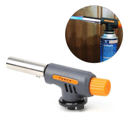 Combo Soplete Flambeador + 1 Mini Garrafa Gas Butano - Image 5