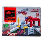 Juguete estación de bombero con helicóptero - Image 4