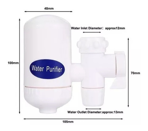 Filtro Purificador De Agua Canilla Sobre Mesada Cloro - Image 4