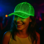 Gorra gris luminosa luz LED Yjo772 - Image 2