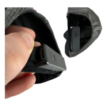 Gorra gris luminosa luz LED Yjo772 - Image 7