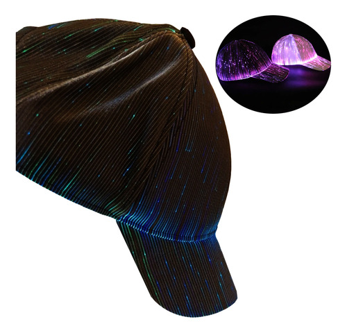 Gorra gris luminosa luz LED Yjo772 - Image 9