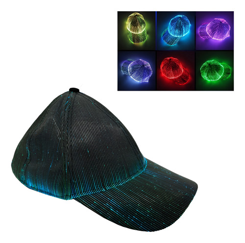 Gorra gris luminosa luz LED Yjo772