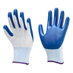 Guantes Trabajo Antideslizantes Reforzados Tela Y Goma 300# - Image 24
